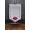 Fresh Products Slant7 with Terminator Urinal Screen, Evergreen Scent, Red, 5PK S7-F-005I030M-82-AAA10-00 - alternate 3